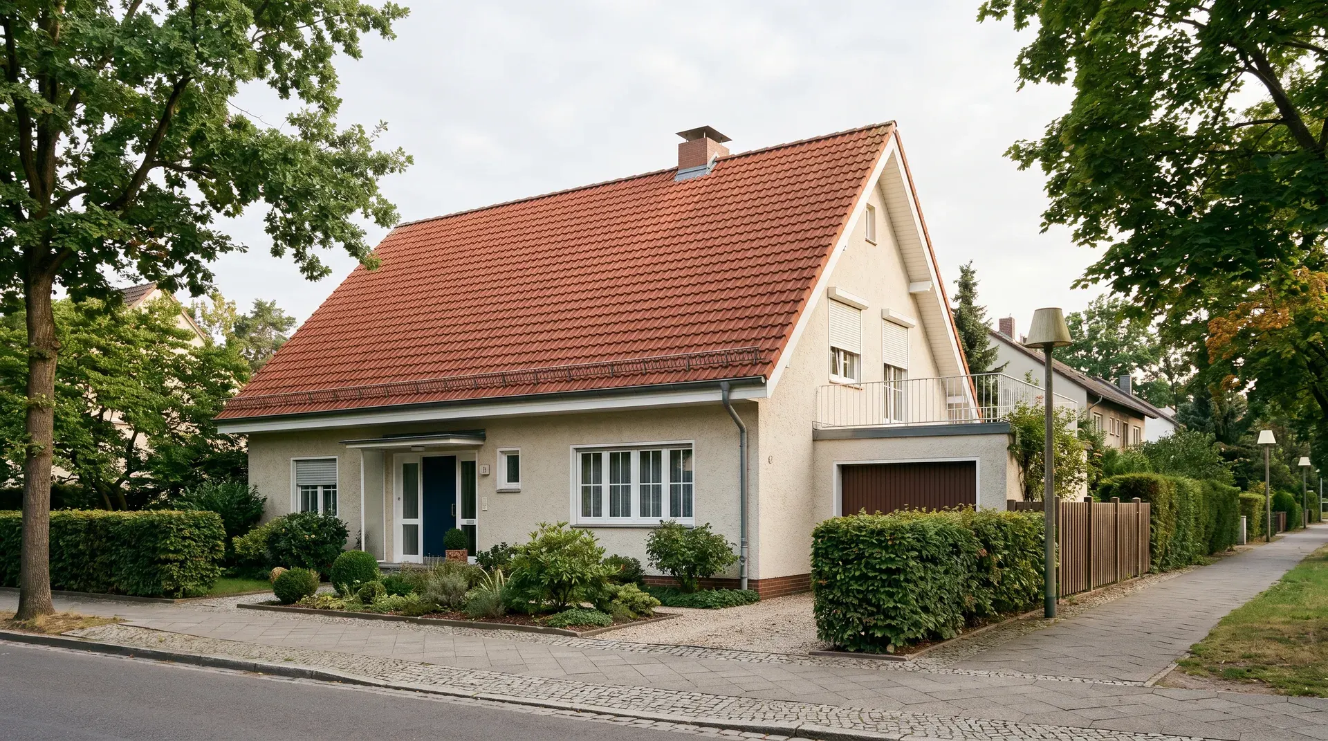 Einfamilienhaus in Tempelhof mit Tonziegeldach
