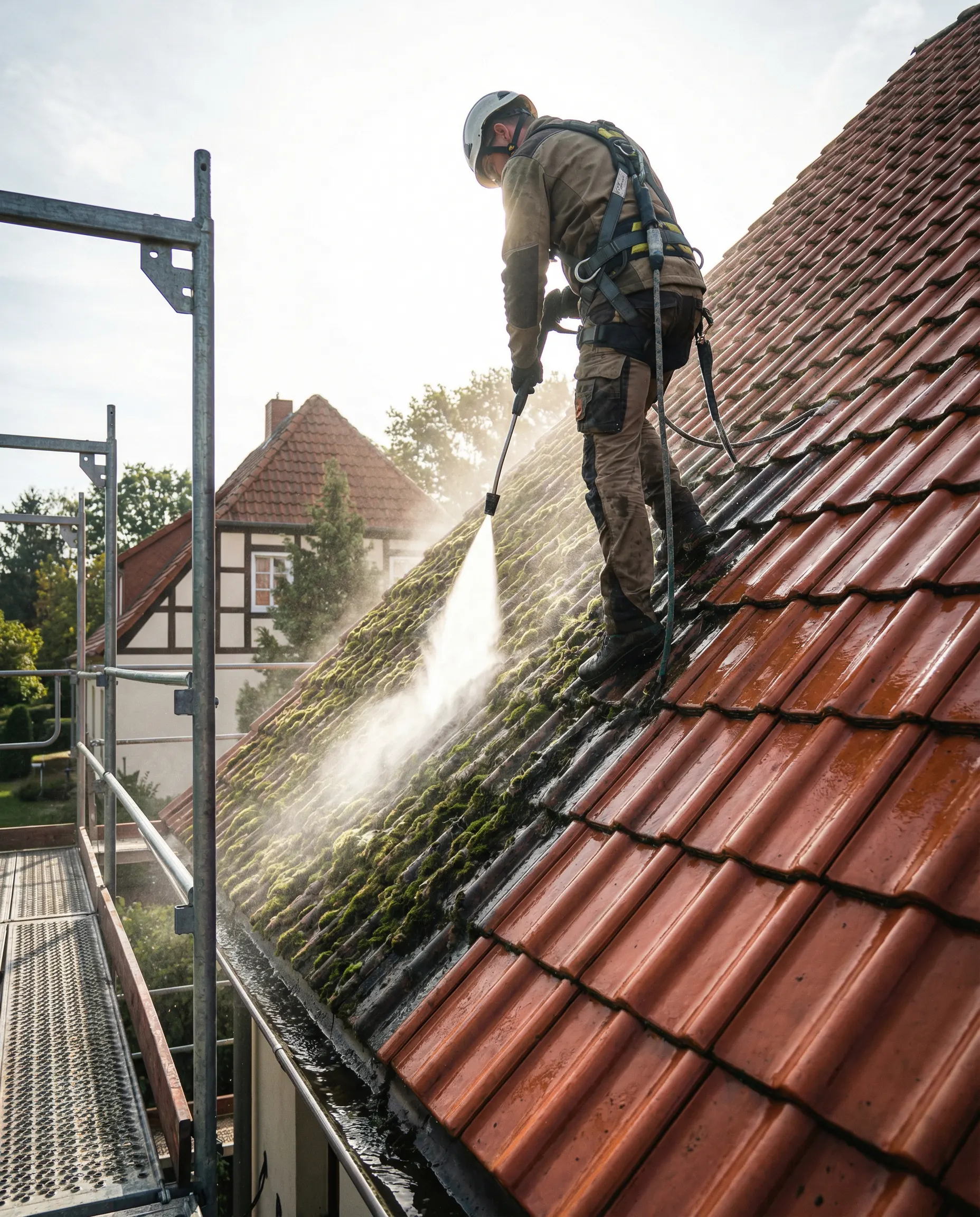Dachreinigung in Teltow und Potsdam-Mittelmark