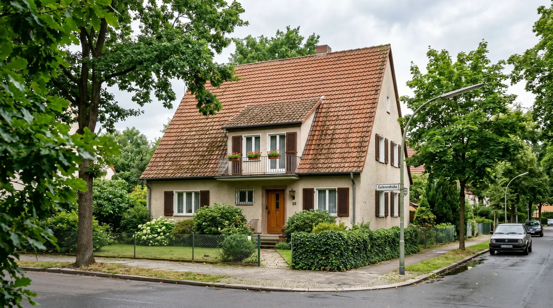 Einfamilienhaus in Steglitz mit Tonziegeldach